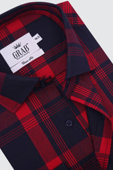 RED CHECK SHIRT